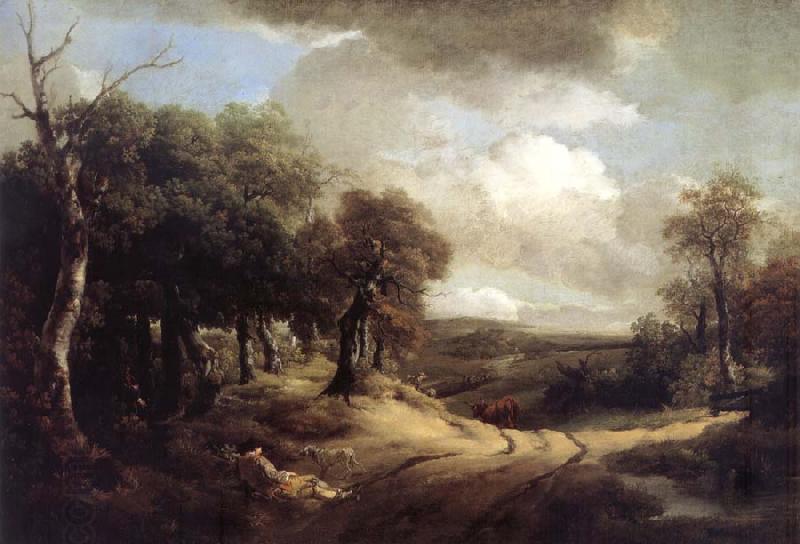 Thomas Gainsborough Rest on the Way China oil painting art